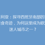 塞维利亚：探寻西班牙南部的艺术与美食奇迹，为何这里成为欧洲最迷人城市之一？