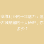 探寻塞维利亚的千年魅力：这座西班牙古城隐藏的十大秘密，你了解多少？